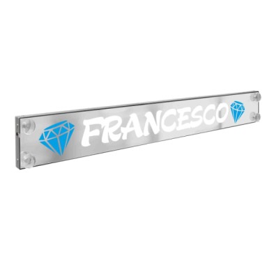 95700-S-02.JPG Laser Mono Tabella Personalizzabile A Led 12/24v 125x13 5 Cm 12 16 Caratteri Tabelle Personalizzabili 12/24v