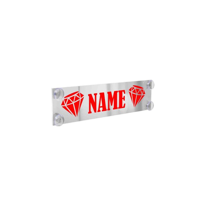95725-A-01.JPG Plexi Fluo Tabella Personalizzabile 50x13 5 Cm 4 5 Caratteri Tabelle Personalizzabili 12/24v Decorazioni Luminose