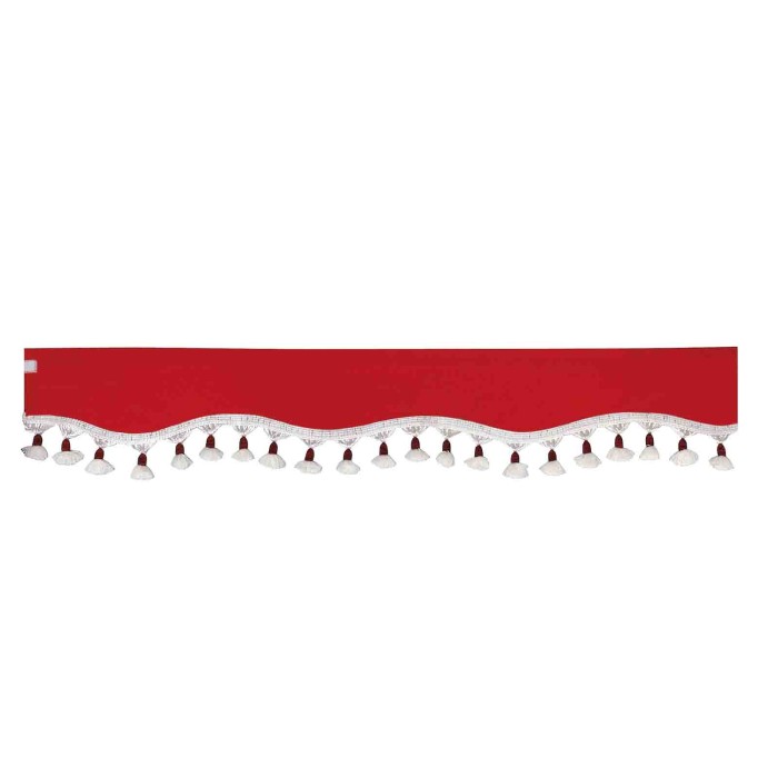 96006-S-01.JPG Premiere Smart Cabin Set Tende Microfibra Per Camion Rosso Tende Tende