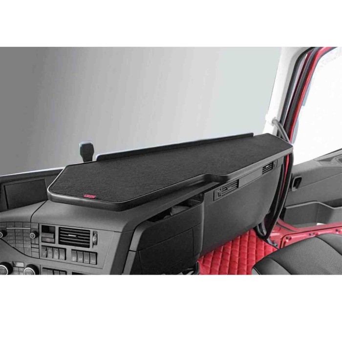 96093-A-01.JPG Tavolino Per Cruscotto Centrale + Passeggero Volvo Fh Serie 4-fh Serie 5 Tavolini Su Misura Per Cruscotto