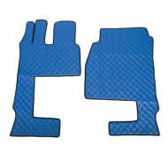 Coppia Tappeti In Skeentex Blu Mercedes Actros Mp4-actros Mp5-actros Mp5 L Coppia Tappeti Su Misura In Skeentex 96134
