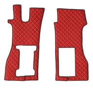 Coppia Tappeti In Skeentex Rosso Scania R Serie 7-new Generation Coppia Tappeti Su Misura In Skeentex 96196