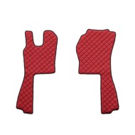 Coppia Tappeti In Skeentex Rosso Scania G Serie 5-g Serie 6-g Serie 6-streamline Coppia Tappeti Su Misura In Skeentex