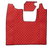 Tappeto Centrale In Skeentex Rosso Scania R Serie 7-new Generation Tappeto Centrale Su Misura In Skeentex