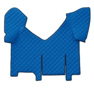 Tappeto Centrale In Skeentex Blu Iveco Stralis-stralis Hi-way-stralis Xp Tappeto Centrale Su Misura In Skeentex