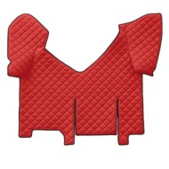 Tappeto Centrale In Skeentex Rosso Iveco Stralis-stralis Hi-way-stralis Xp Tappeto Centrale Su Misura In Skeentex