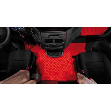 96534-S-01.JPG Tappeto Unico In Skeentex Rosso Mercedes Actros Mp2-actros Mp3