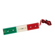 Bandiera Italia Luminosa A 6 Led 24v Bandiere Ed Emblemi Decorazioni Luminose