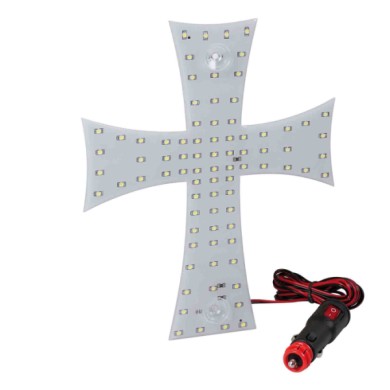96971-S-02.JPG Croce A Led 24v Bianco Bandiere Ed Emblemi Decorazioni Luminose