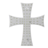 96971-S-03.JPG Croce A Led 24v Bianco Bandiere Ed Emblemi Decorazioni Luminose