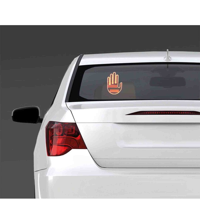 96983-A-01.JPG Led Hand Gestures Luce Decorativa 203 Led Smd Bandiere Ed Emblemi Decorazioni Luminose