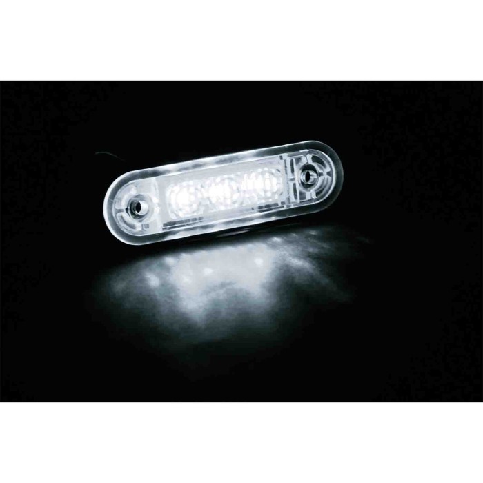 97003-S-01.JPG Luce Ingombro A 3 Led Montaggio Ad Incasso 9/32v Bianco Montaggio In Superficie Luci Perimetrali