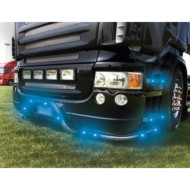 97004-A-02.JPG Luce Ingombro A 3 Led Montaggio Ad Incasso 9/32v Blu Montaggio In Superficie Luci Perimetrali