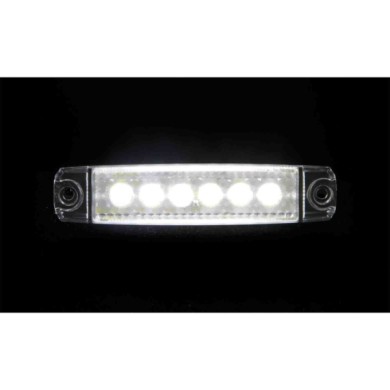 97007-S-01.JPG Luce Ingombro A 6 Led Montaggio In Superficie 12/24v Bianco Montaggio In Superficie Luci Perimetrali