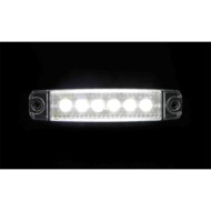97007-S-01.JPG Luce Ingombro A 6 Led Montaggio In Superficie 12/24v Bianco Montaggio In Superficie Luci Perimetrali