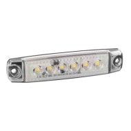 97007-S-02.JPG Luce Ingombro A 6 Led Montaggio In Superficie 12/24v Bianco Montaggio In Superficie Luci Perimetrali