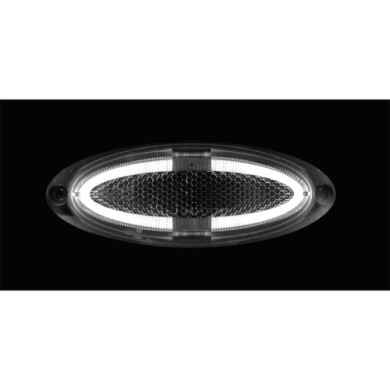 97011-S-01.JPG Luce Ingombro A 4 Led Montaggio In Superficie 12/24v Bianco Montaggio In Superficie Luci Perimetrali