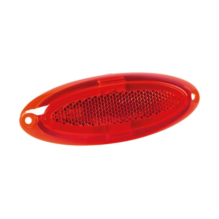 97012-S-02.JPG Luce Ingombro A 4 Led Montaggio In Superficie 12/24v Rosso Montaggio In Superficie Luci Perimetrali