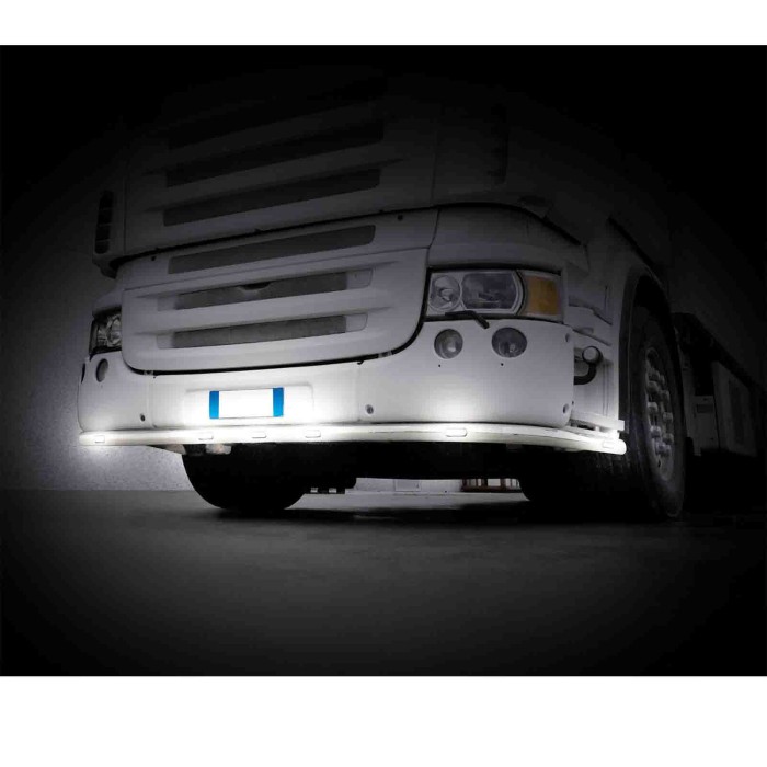 97017-A-02.JPG Set 20 Pz Luce Ingombro A 3 Led Montaggio Ad Incasso 9/32v Bianco Montaggio In Superficie Luci Perimetrali
