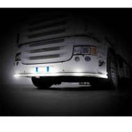 97017-A-02.JPG Set 20 Pz Luce Ingombro A 3 Led Montaggio Ad Incasso 9/32v Bianco Montaggio In Superficie Luci Perimetrali