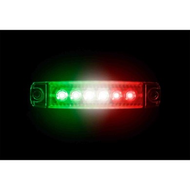 97026-S-01.JPG Luce Ingombro A 6 Led Montaggio In Superficie 12/24v Italia Montaggio In Superficie Luci Perimetrali