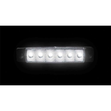 97035-S-01.JPG Luce Ingombro A 6 Led Montaggio In Superficie 9/32v Bianco Montaggio In Superficie Luci Perimetrali
