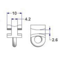97102-D-02.JPG Scorrevoli Per Binari G 3 500 Pz Accessori Per Tende Camion Tende