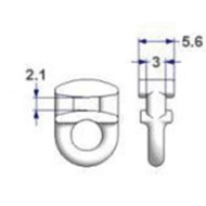 97107-D-01.JPG Scorrevoli Per Binari G 8 500 Pz Accessori Per Tende Camion Tende
