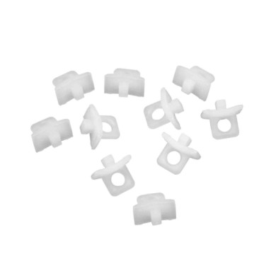 97116-S-01.JPG F 1 Set 10 Fermi Per Binario Tipo "u" 4 Mm Accessori Per Tende Camion Tende