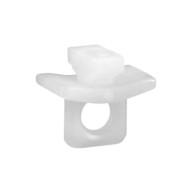 F 2 Set 10 Fermi Per Binario Tipo "u" 6 Mm Accessori Per Tende Camion Tende