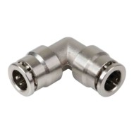 97211-C-01.JPG L 2 Raccordo A 90° In Metallo Per Tubi Aria Ø 8 Mm Raccordi E Connettori