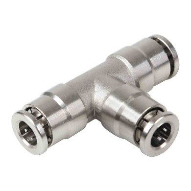 97212-S-02.JPG T 6 Raccordo In Metallo Per Tubi Aria Ø 6 Mm Raccordi E Connettori