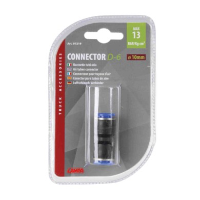 97219-S-01.JPG D 6 Raccordo Tubi Aria Ø 10 Mm Raccordi E Connettori
