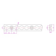 97251-D-01.JPG Rotaia Fermacarico Con Profilo Interno A Scorrimento Teloni E Carico Fissaggio/ancoraggio