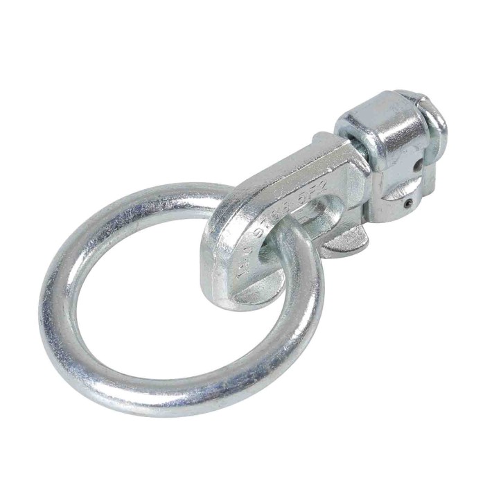 97255-A-01.JPG Anello Di Fissaggio Con Doppio Perno Per Rotaie Fermacarico A Scorrimento Type 4 Teloni E Carico Fissaggio/ancora