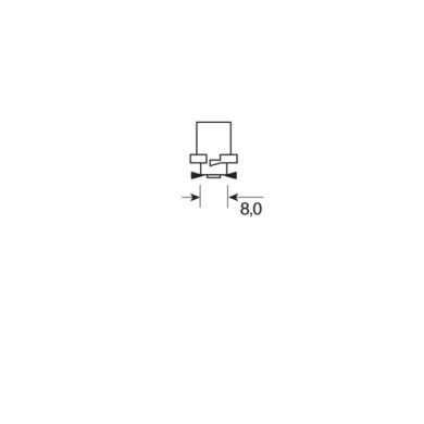 B8v0.JPG 24/30v Led Series 1 Led Smd (r11) B8 0 20 Pz Busta Blu Lampadine A Led R11 Lampa Led