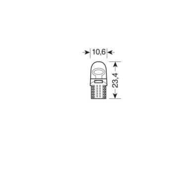 L171.JPG 24/32v Led Series 2 Led Cob (t10) W2 1x9 5d 2 Pz D/blister Bianco Lampadine A Led T10 T15 Lampa Led