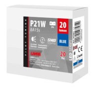 97561-C-01.JPG 24v Led Series 4 Smd X 1 Chip (p21w) Ba15s 20 Pz Scatola Blu Doppia Polarità Lampadine A Led P21w Lampa Led