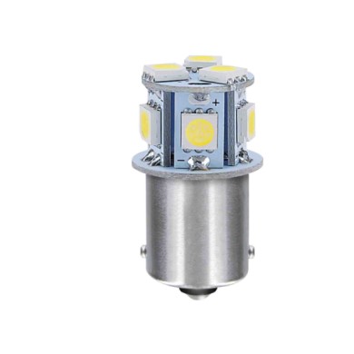 97564-D-01.JPG 24/28v Led Series 8 Smd X 1 Chip (p21w) Ba15s 20 Pz Scatola Bianco Doppia Polarità Lampadine A Led P21w Lampa Led
