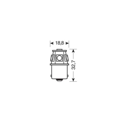 97565-S-01.JPG 24/28v Led Series 6 Smd X 1 Chip (r5w) Ba15s 20 Pz Scatola Arancio Doppia Polarità Lampadine A Led R5w R10w Lampa