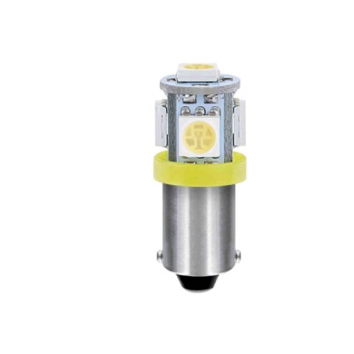 97568-D-01.JPG 24/28v Led Series 5 Smd X 1 Chip (t4w) Ba9s 20 Pz Scatola Arancio Doppia Polarità Lampadine A Led T4w Lampa Led