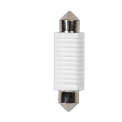 97576-S-01.JPG 9/32v Led Series 2 Smd X 1 Chip 12x41 Mm Sv8 5 8 20 Pz Scatola Bianco Doppia Polarità Resistenza Incorporata Lamp