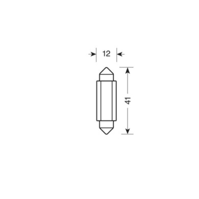 97576-D-01.JPG 9/32v Led Series 2 Smd X 1 Chip 12x41 Mm Sv8 5 8 20 Pz Scatola Bianco Doppia Polarità Resistenza Incorporata Lamp