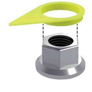 97611-A-02.JPG Indicatori Di Movimento Per Dadi Ruote Set 20 Pz Ø 33 Mm Sicurezza 97611