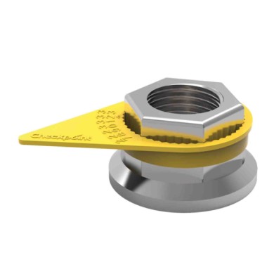 97629-S-04.JPG Checkpoint® Indicatori Di Serraggio Per Dado Ruota Set 20 Pz 30 Mm Giallo Fluo Sicurezza