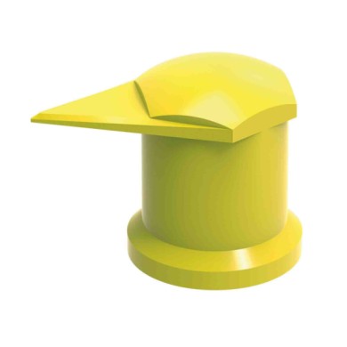 97634-S-01.JPG Dustite Lr® Indicatori Di Serraggio Per Dado Ruota Con Cappuccio Antipolvere Set 20 Pz 30 Mm Giallo Fluo Sicurezz
