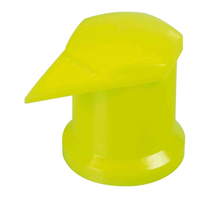 97634-S-02.JPG Dustite Lr® Indicatori Di Serraggio Per Dado Ruota Con Cappuccio Antipolvere Set 20 Pz 30 Mm Giallo Fluo Sicurezz