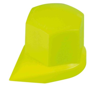 97637-C-01.JPG Dustite® Indicatori Di Serraggio Per Dado Ruota Con Cappuccio Antipolvere Set 20 Pz 27 Mm Giallo Fluo Sicurezza