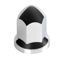 Copribulloni Cromati In Abs Ø 32 Mm Set 10 Pz Abs Copribulloni Camion