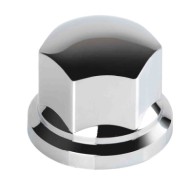 Set 10 Copribulloni Cromati In Abs Ø 33 Mm Abs Copribulloni Camion